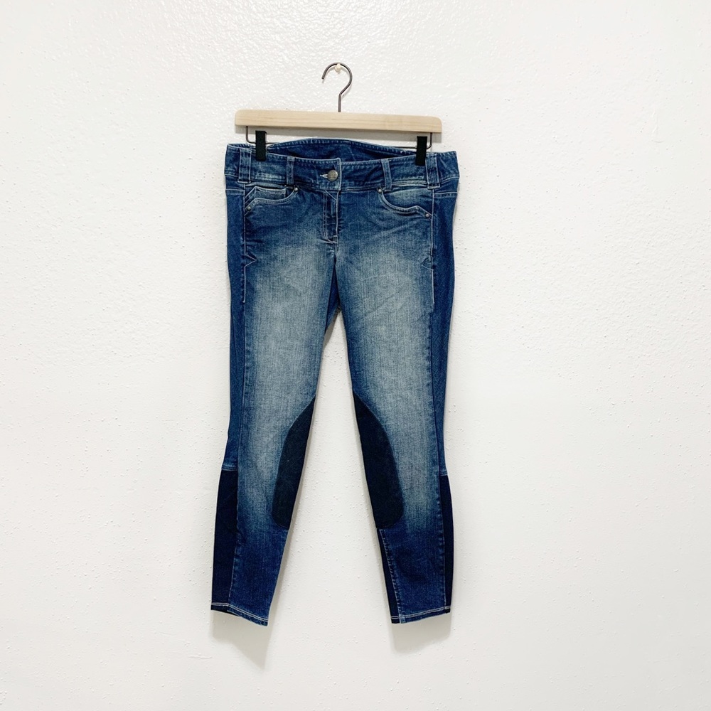 Ariat Denim Zig Zag Pocket Riding Breech 26R